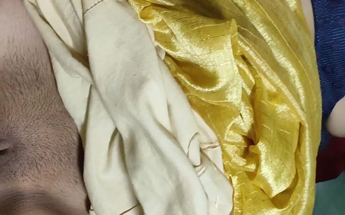 Gini272: Bhabhi mặc saree hindi màu vàng nói chuyện ngoại tình...
