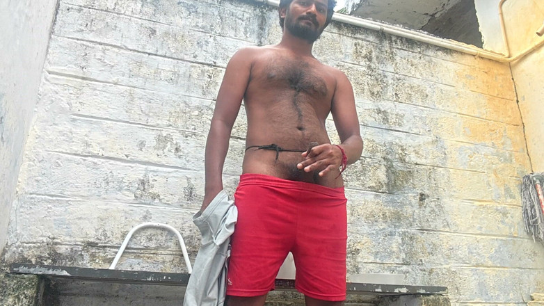 KUMBHA MANOJ KUMAR: Xhard - Young Big Stepdaddy Outdoor Bathroom