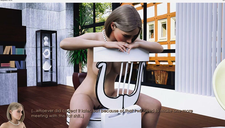 XXX Games Bunk: Special Request - Gameplay - Roleplay - No Panties in the Meeting and...