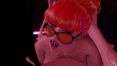 Gameslooper Sex Futanation: Šokující sauna - animace