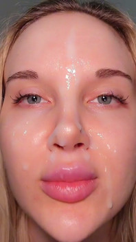 Curvă supusă cu utilizare gratuită labă cu spermă pe față - Sofie Skye