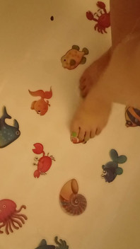 Stepping on My Fishies