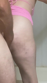 Banyoda ayakta anal