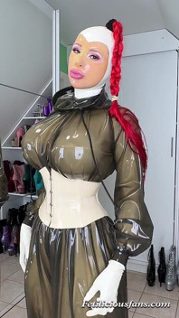 White Latex Looks so Good