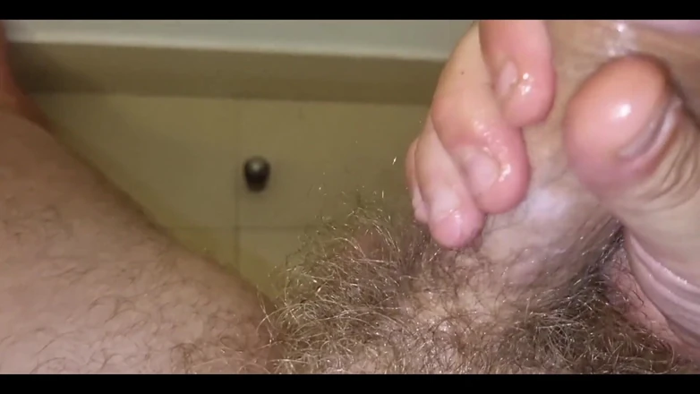 Alexander Audran: Amateur | Italian - Hard and Intense Cumshot on the Mirror with...