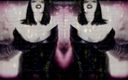 Goddess Misha Goldy: ASMR &amp;amp; lipnosis yang mempesona! Lady in black JOI