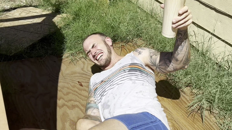Christian Wilde: Tip heterosexual rănit