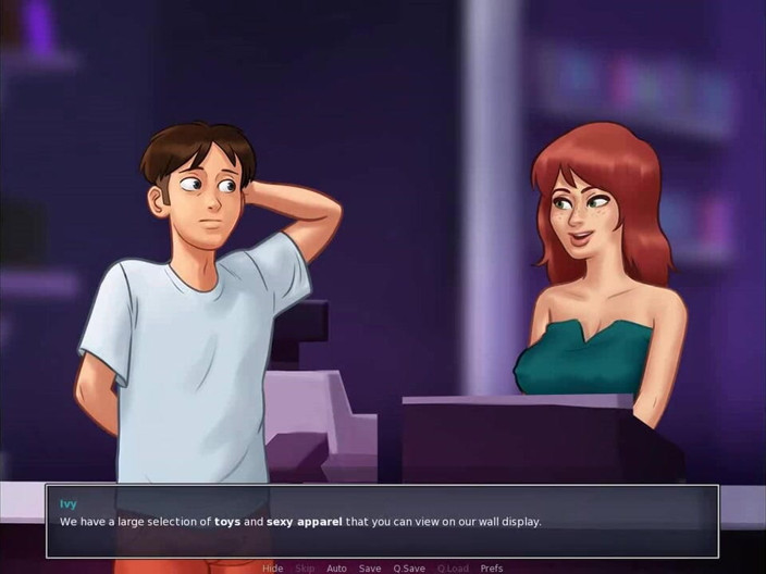 Dirty GamesXxX: Summertime Saga: unexpected mouth cumshot ep.15