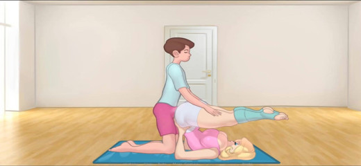 Hentai World: Sexnote hard yoga lesson