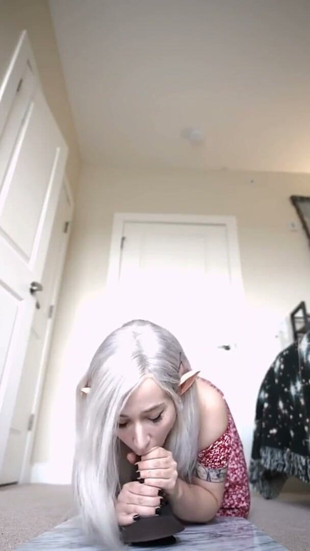 Luxx star: Busty Elf Sneaks Into Your Room and Rides Your Dick