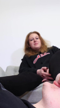 Pie esclavo novio de diosa hizo