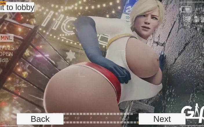 LewdArcade: Forthub Sex Scence Gallery Collection [parte 12] Juego de parodia porno de...