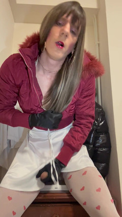 Jessica silk: Jess Silk Riding Dildo