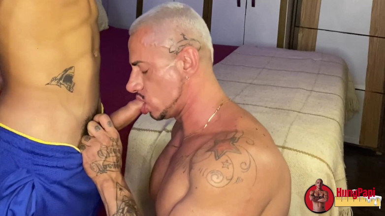 Hung Papi: Сексуальный С Большой Елдой Dilf Пожилого Мускулистого Папочку Трахнули С Большой Елдой, Papi Raw Caio Venturini