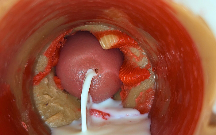 Creme sperm: Камера внутри снимает кримпай