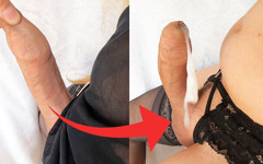 Cum Dropping Uncut Foreskin thumbnail