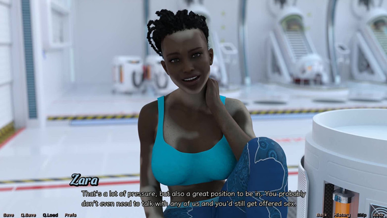 Dirty GamesXxX: Stranded In Space: conversando com essa gostosa. Ep.8