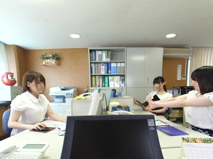 EAGLE-VR: Office Lady at General Affairs Fifth Department 1/2
