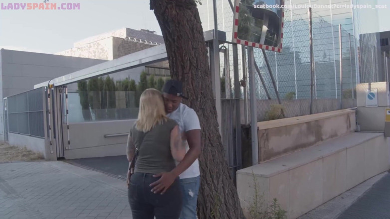 Lady Spain: I Suck This Black Dick in Public and Finish the...