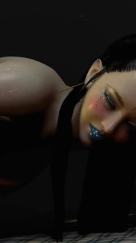 Une MILF asiatique mature sexy en 3D maquillée en cosplay se fait baiser jusqu’à l’os