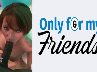 Only for my Friends: Video interracial con Faith Daniels, una zorra de 18 años con...