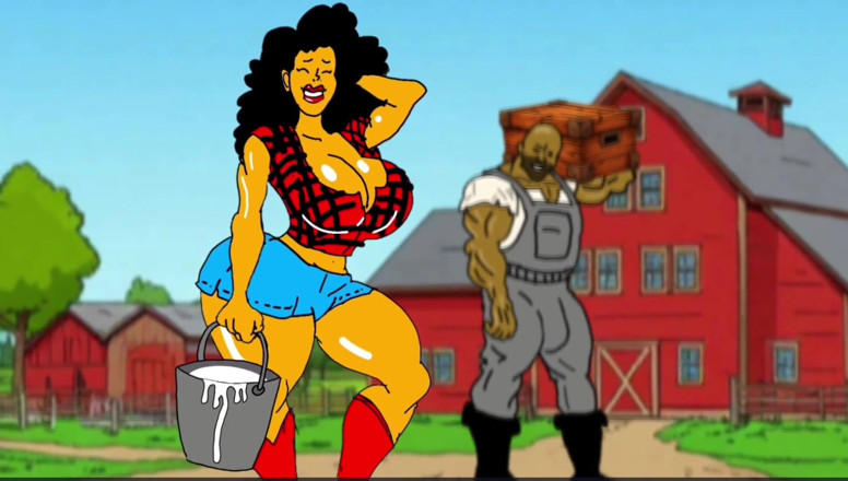 Octopussy Lovers Club: Redneck'in Sürtük Karısı. Karikatür