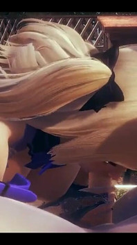 Hentai Impak Genshin - blowjob fischl sudut pandangan pertama dan pancutan mani di mukanya - lucah anime manga Asia Jepun lucah