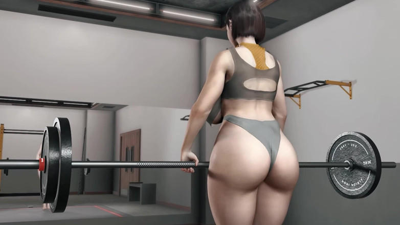 Why fuck so hard: 3D супер возбужденную зрелую толстушку-тренера милфу трахнул большой черный член