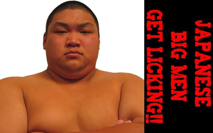 Studio gumption: Große, junge japanische männer lecken