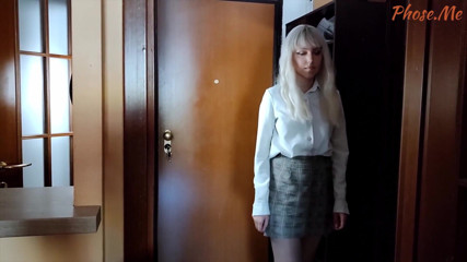 Pantyhose me porn videos: Секретарка приходить додому збуджена і хоче член від хлопця