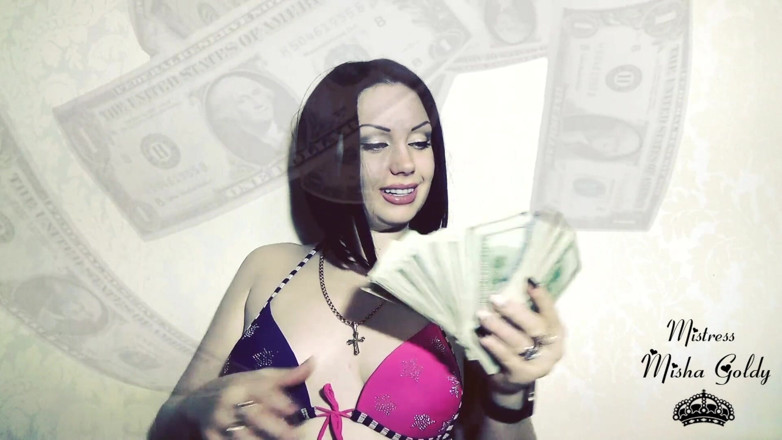 Goddess Misha Goldy: 你的 7500$ 给我的新假奶子