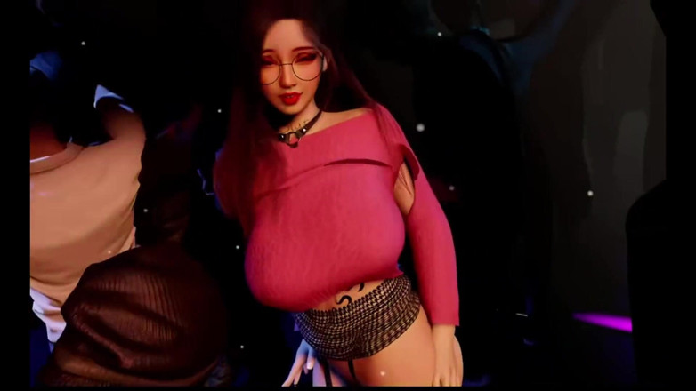 Soiyu Hentai: Estudante safada quer foder no Nigh Club - animação 3D