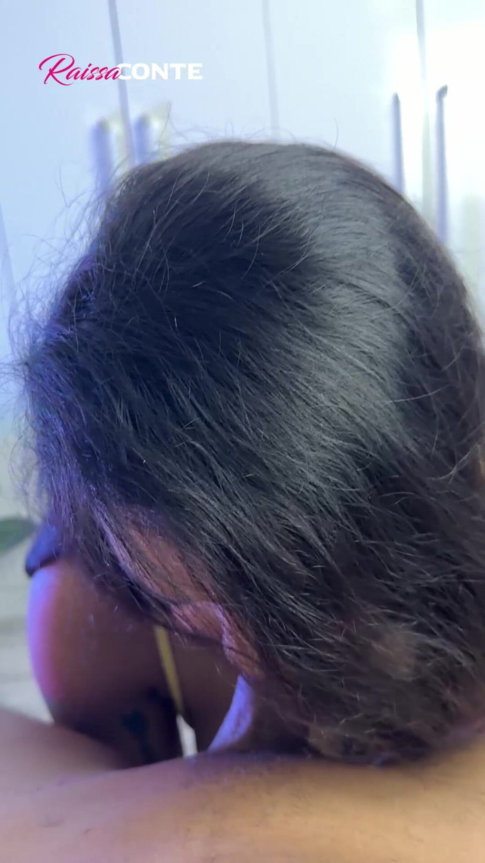 Raissa Conte: Brasileira De Calça De Couro Fazendo Sexo Anal (creampie) - Raissa Conte