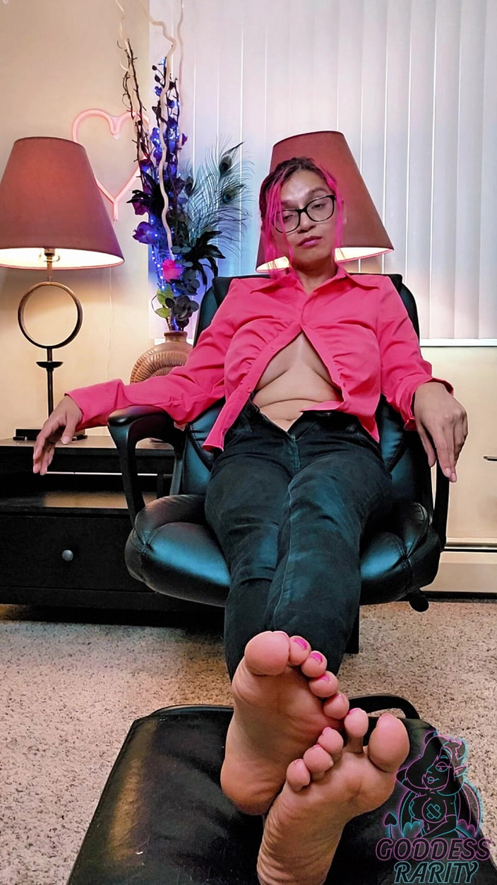 Goddess Rarity: Bohyně Rarity zahýbá svému šéfovi v jeho kanceláři