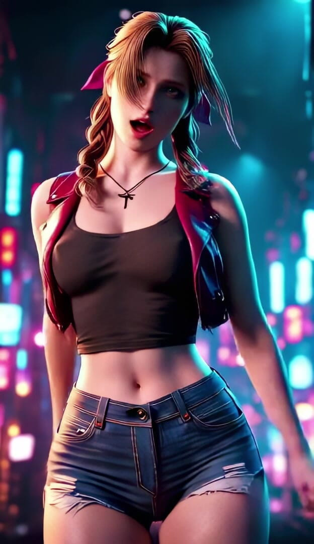 3D-Hentai Games: Aerith'in neşeli dansı