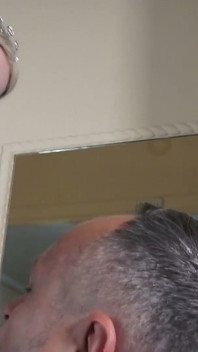 French Princess Slapping & Spitting Mirror Humiliation!