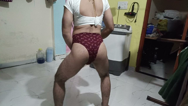 LovedSunsine1990: I Massaged My Penis While Wearing My Wife's Blouse.