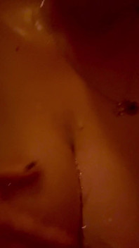 Pregnant Washing My Titties in the Shower