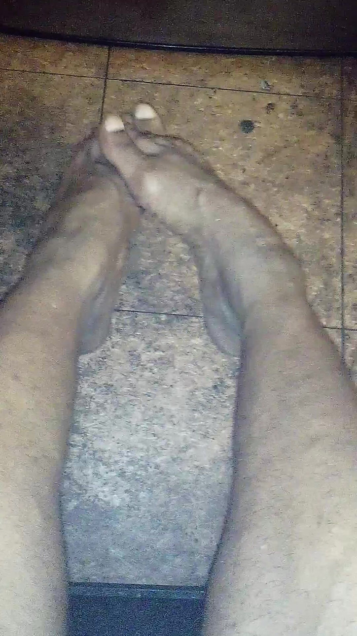SweetDWillie456: Foot Fetish Ekstremalne duże czarne stanky stopy fetysz