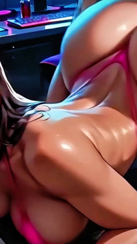 Sapan bikini yayınından sonra tombul latin yayıncımı siktim - meme sikişi, ıslak sakso ve dölleme (4k ai animasyon)