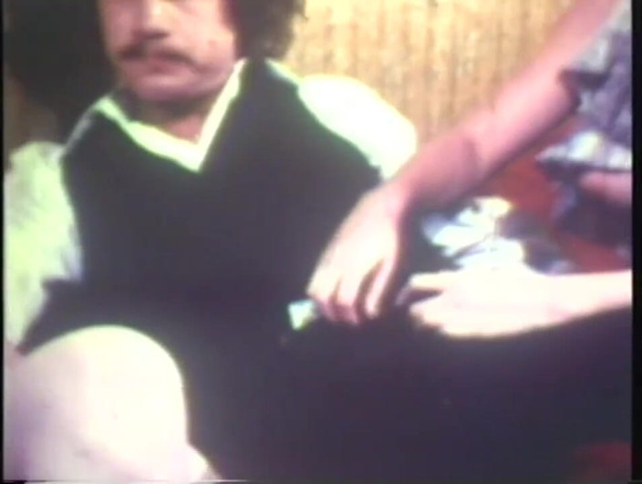 Vintage Usa: Retro, heißer wilder dreier