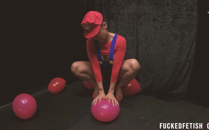 Fucked fetish: B2p Mario Bros Cosplay Red Balloons Pop Wysokie Obcasy