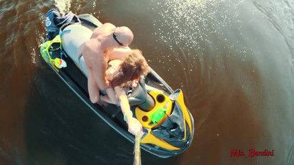 Mia Bandini: Outdoor ass to throat ride on the jet ski