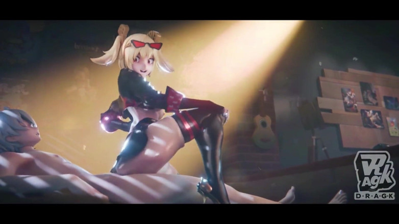 DrAgk: Burnice White Zzz Zenless Zone Zero Wise Burning Desires, animation...