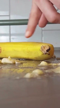 Ich zerquetschen bananen wie deinen schwanz