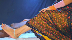 Hardcore Lover: 남편 대물 자지를 타기 전에 따먹히는 인도 바비 Saree