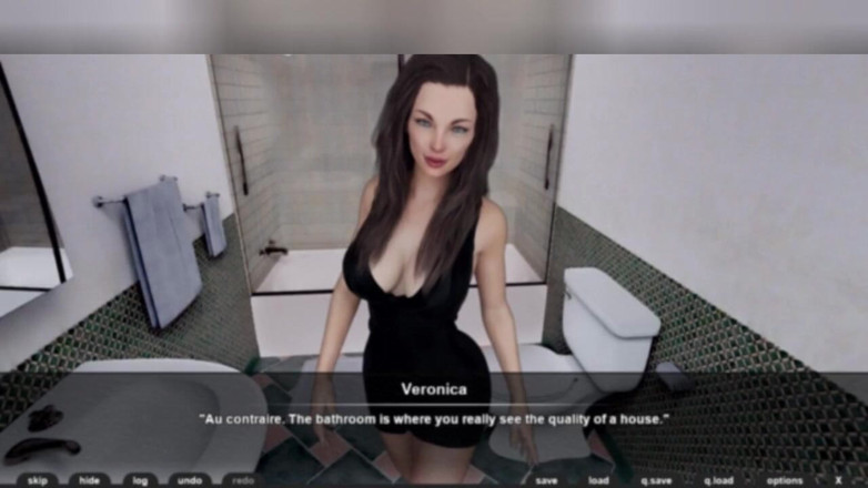 3DXXXTEEN2 Cartoon: Veronica suka berkongkek. Seks kartun lucah 3D