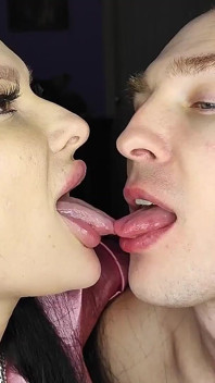 Passionate Aggressive Strong Powerful French Kisses
