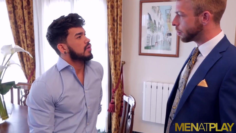 Menat Play: MENATPLAY Suited Gabriel Phoenix and Pietro Duarte anal fuck