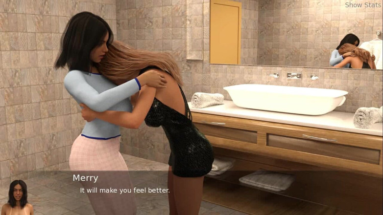 Dirty GamesXxX: โปรเจกต์ภรรยาร้อนแรง: โชว์เลสเบี้ยนเปียกโชกใต้ฝักบัว S2E19